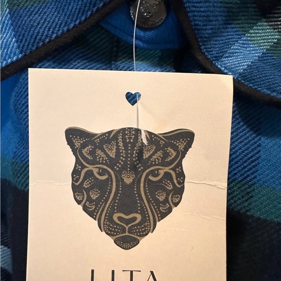 BNWT Lita by Ciara Revolve 100% cotton button down plaid - $198 (various sizes) - Picture 7 of 10